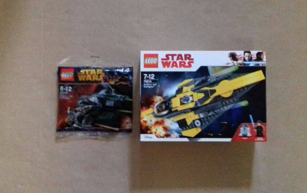 Anakin Jedi: j Star Wars LEGO 30244 Interceptor + 75214 Csillag Foxr