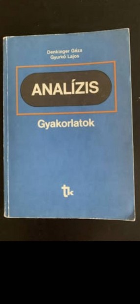 Analzis gyakorlatok knyv