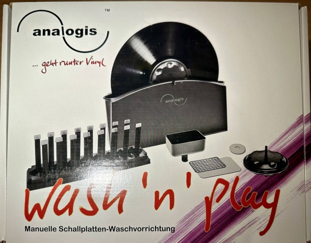 Analogis Wash'n Play hanglemeztisztt