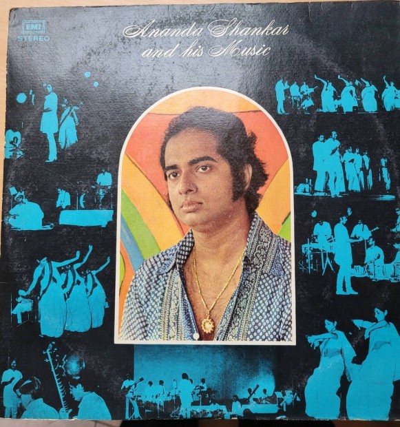 Ananda Shankar and his music bakelit vinyl lemez