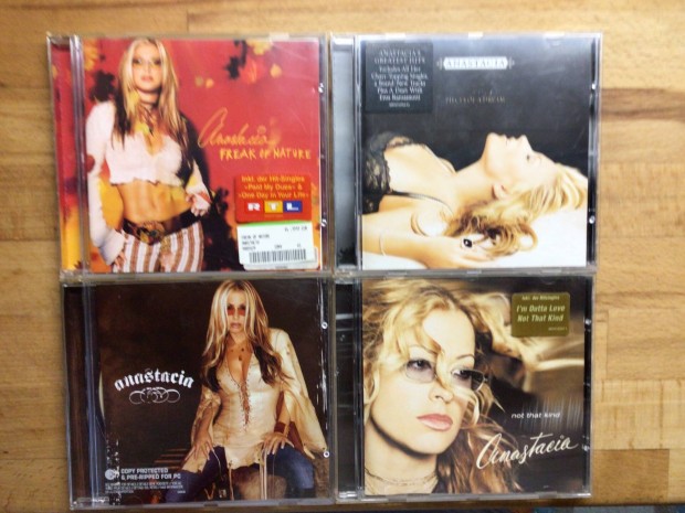 Anastacia CD lemezek egytt 4 db elad