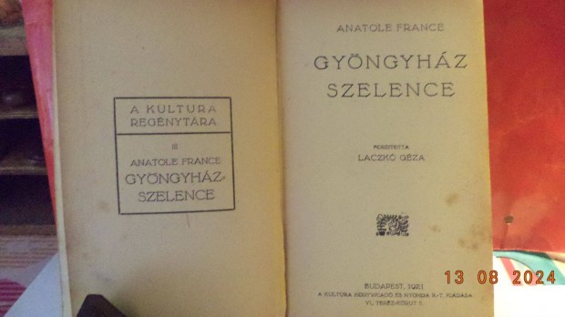 Anatole France: Gyngyhz szelence