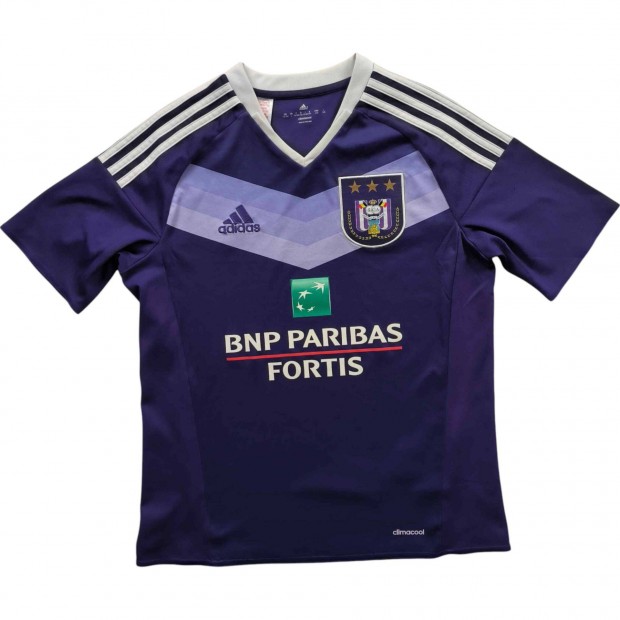 Anderlecht 2016-17 Adidas hazai foci mez gyerek 164-es