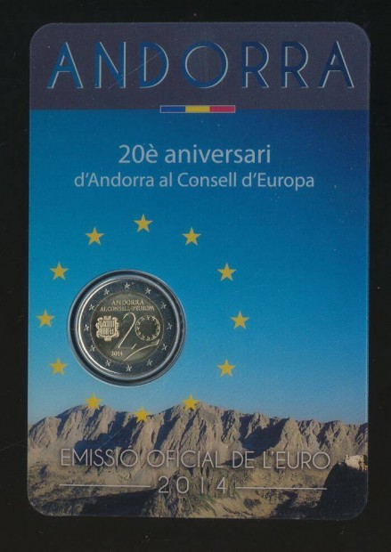 Andorra 2 Euro 2014 Eurpa Tancs, egyni igazolsszmmal