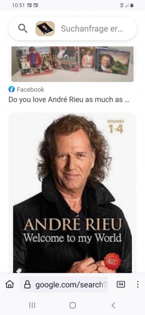 Andr Rieu koncert november 9. 20:00 h