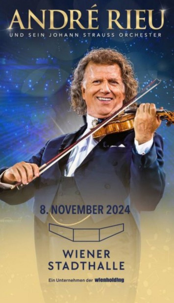 Andr Rieu koncertjegy Bcs, 2024.11.08