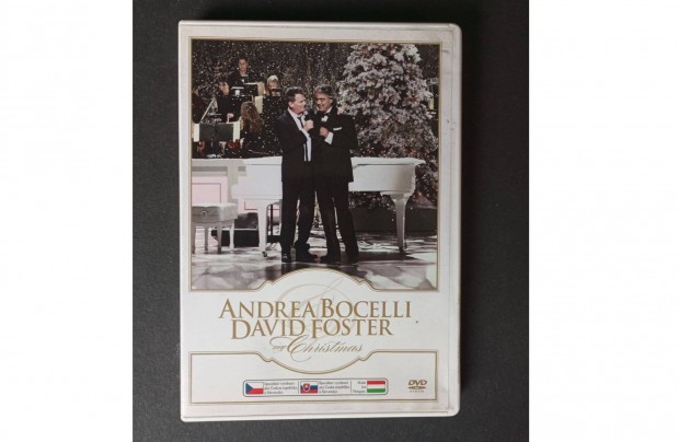 Andrea Bocelli, David Foster My Christmas ritka karcsonyi DVD