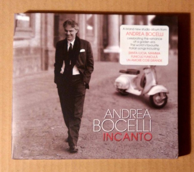 Andrea Bocelli - Incanto (2008) CD+DVD (jogtiszta)