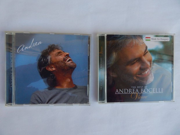Andrea Bocelli - Msoros Audi CD Lemezek 2 Darabos Szettben Eredeti
