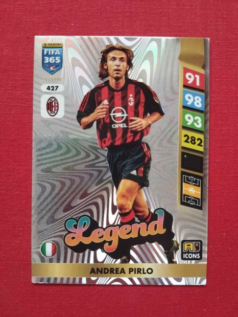 Andrea Pirlo (Milan) FIFA 365 2025 Icon Legend focis krtya