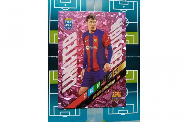 Andreas Christensen Panini Fifa 365 2024 XXL Limited focis krtya