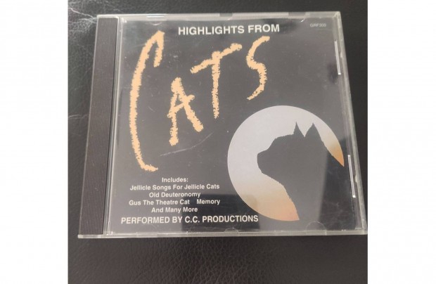 Andrew Lloyd Webber : Cats CD - Macskk CD - musical