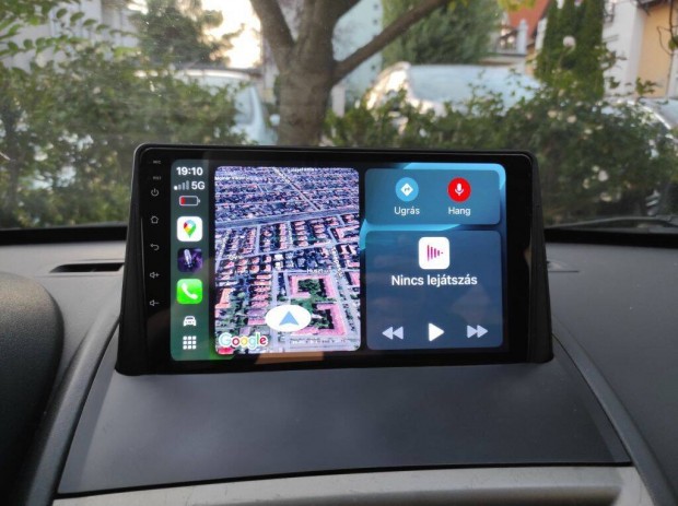 Android 13 Essgoo 9" fejegység Megane 2höz