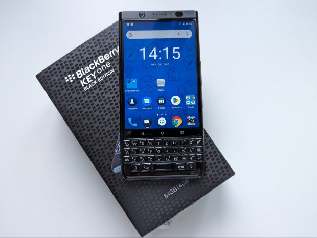 Android Blackberry Keyone Black 4/64Gb Tartozkok Doboz