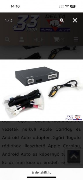 Android aut/Apple car play modul Toyota Auris