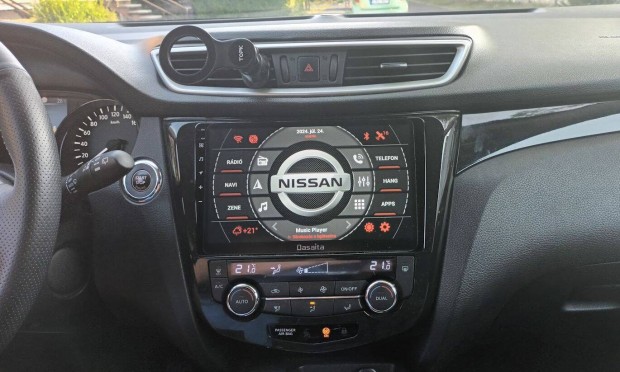 Android multimédiás fejegység Nissan Qashqai j11 és X-Trail T32