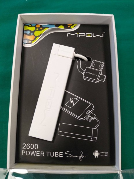 Androidos Power tube töltő