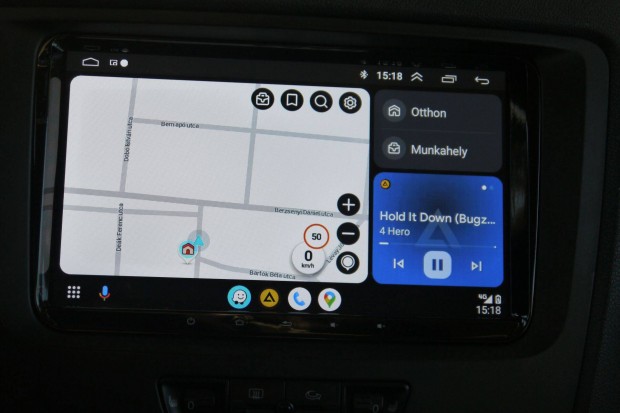 Androidos fejegység Skoda / Seat / VW (Carplay / Android auto)