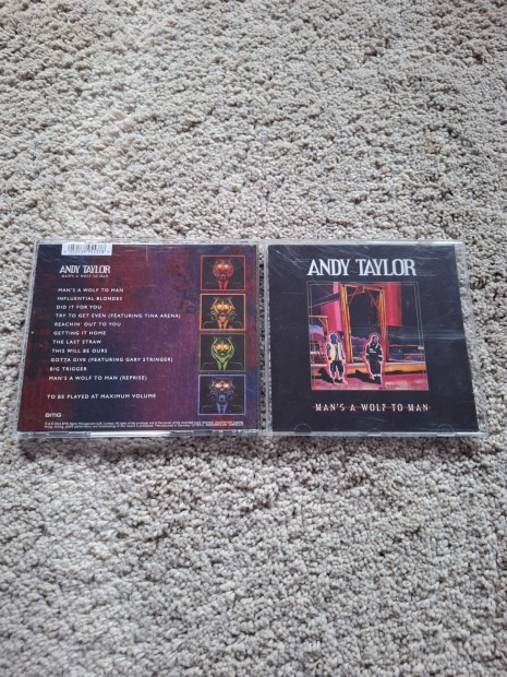 Andy Taylor - Man's A Wolf To Man Cd