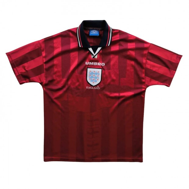 Anglia Angol vlogatott 1997-99 Umbro vendg foci mez L-es