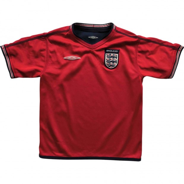 Anglia Angol válogatott 2002-04 Umbro vendég foci mez gyerek 128-as