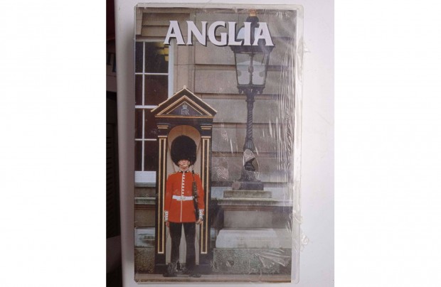 Anglia , színes , szinkronizált turistafilm , VHS kazetta , fóliás ,