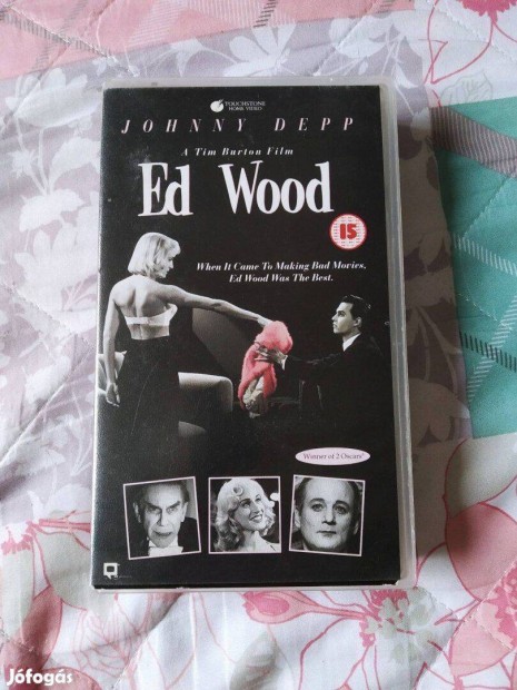 Angol Ed Wood vhs, videkazetta