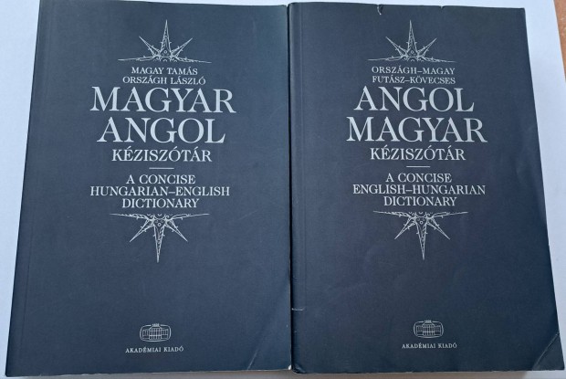 Angol-Magyar,Magyar-Angol Kzisztr 