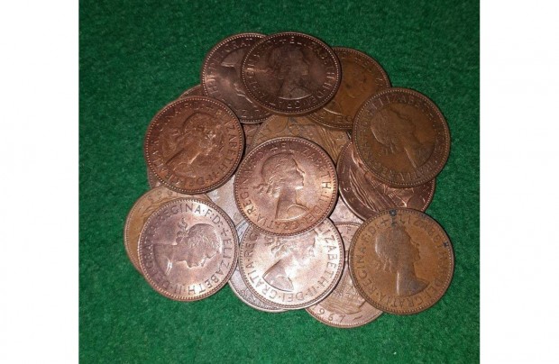 Angol ONE Penny 25 Db