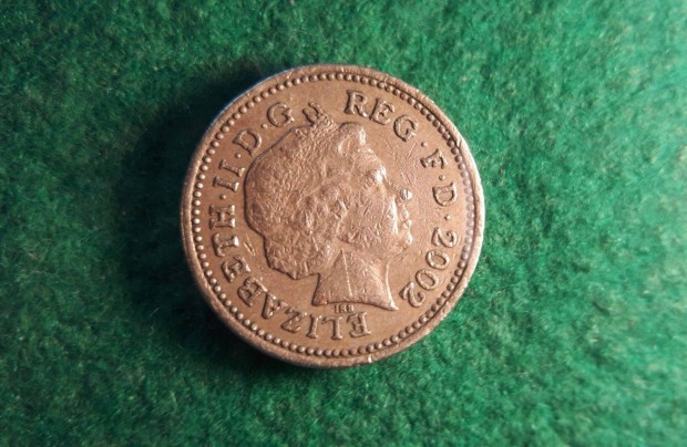 Angol ONE Pound 2002