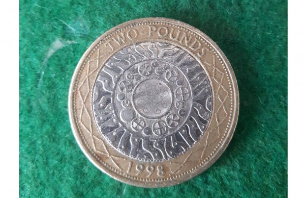 Angol Two Pounds 1998