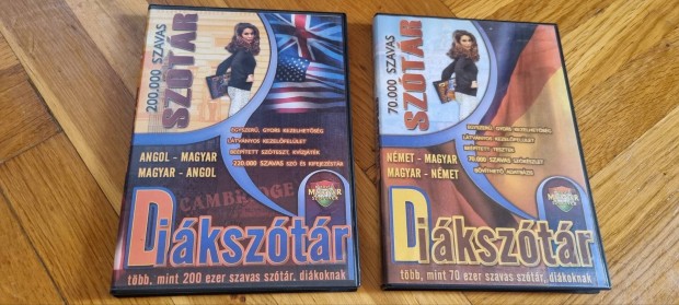 Angol, nmet diksztr cd-rom 