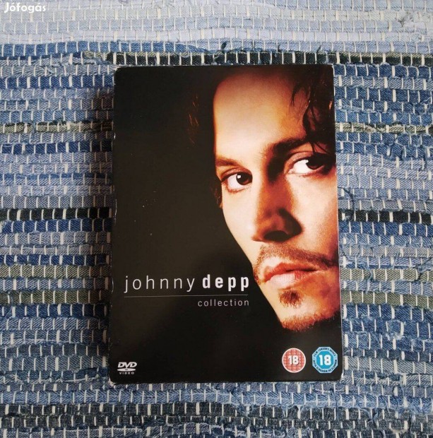 Angol dszdobozos Johnny Depp DVD gyjtemny