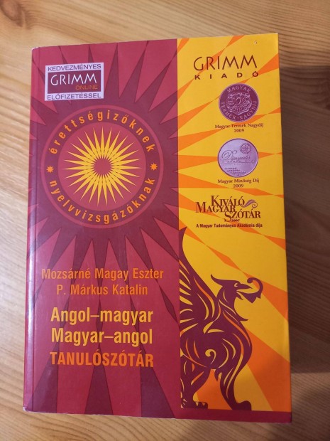Angol-magyar Magyar-angol tanulószótár