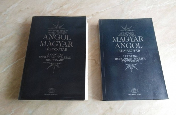 Angol-magyar + Magyar-angol kzisztr - Akadmiai Kiad