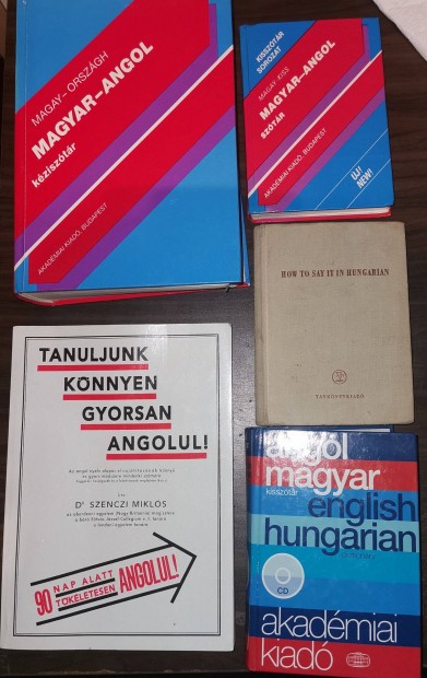 Angol-magyar könyvek