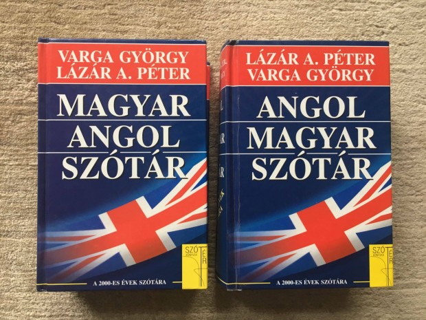 Angol-magyar magyar-angol ktktetes sztr elad