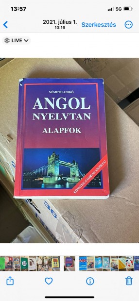 Angol nyelvi knyvek