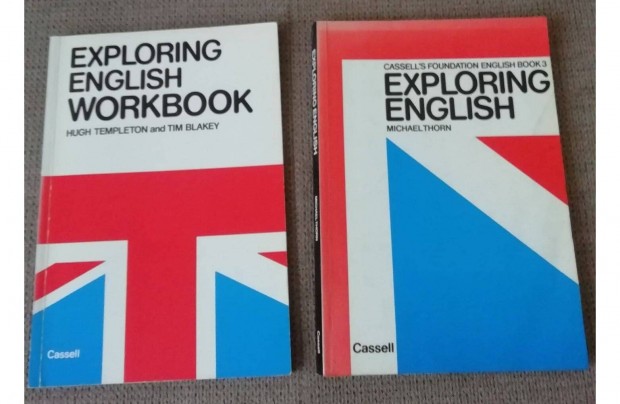 Angol nyelvknyv Cassells Exploring English, book 3+Workbook+kazetta