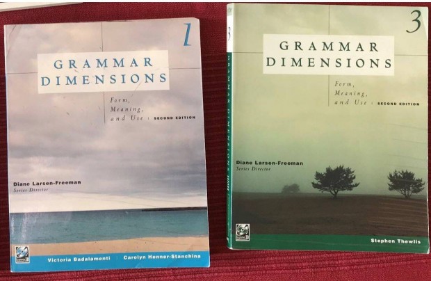 Angol nyelvtan: Grammar Dimensions (Form, Meaning and Use) 1 s 3