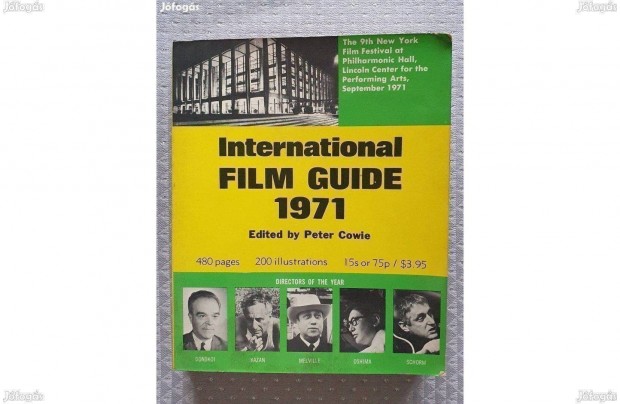 Angol nyelv International Film Guide 1971