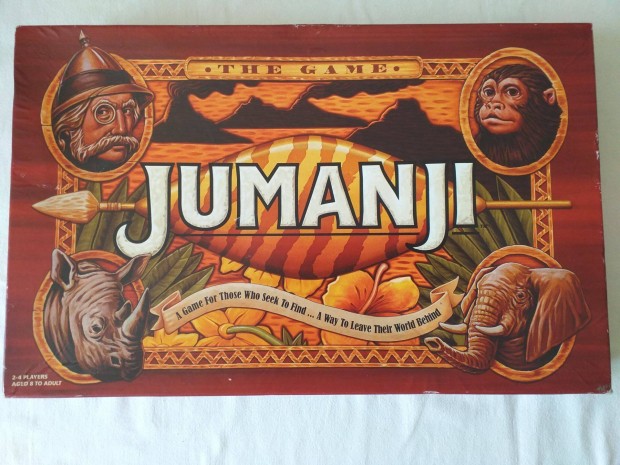 Angol nyelvű Jumanji társasjáték
