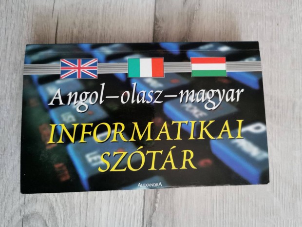 Angol-olasz-magyar hromnyelv informatikai zsebsztr
