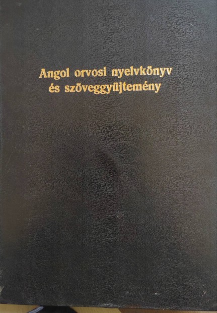 Angol orvosi nyelvknyv brktses elad 