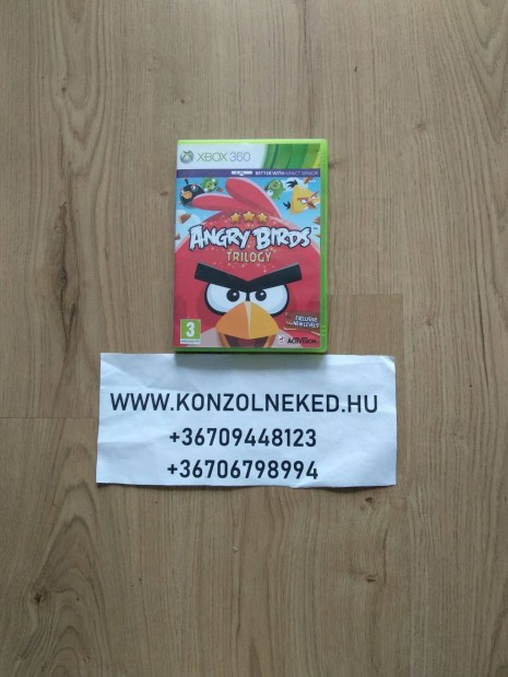 Angry Birds Trilogy eredeti Xbox 360 jtk