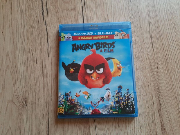 Angry Birds: A film (3D Blu-ray + blu-ray ) 2 lemezes!