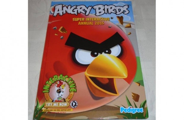 Angry Birds - Super Interactive book - nagy foglalkoztatknyv