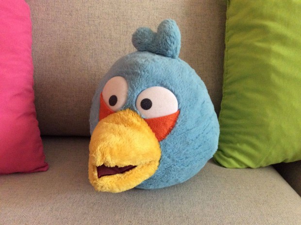 Angry Birds plüss kék madár