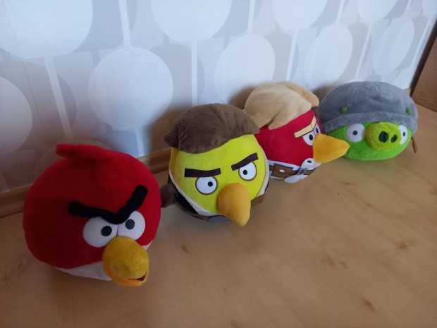 Angry Birds plssfigurk (4 db) eladk