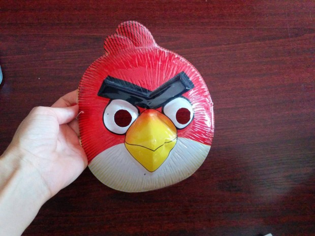 Angry Birds uzsonns doboz, 16x11x5 cm + larc, + sebtapasz